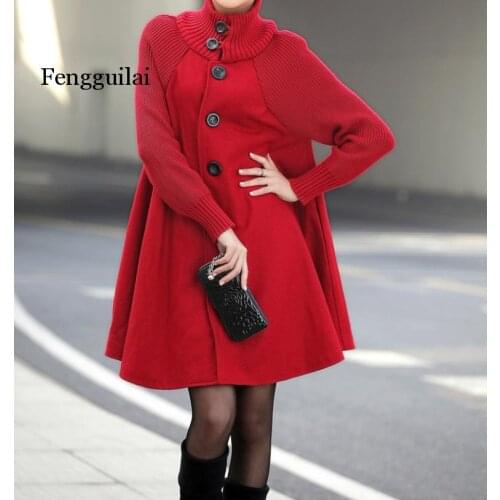 Fengguilai Women's Wool Coats