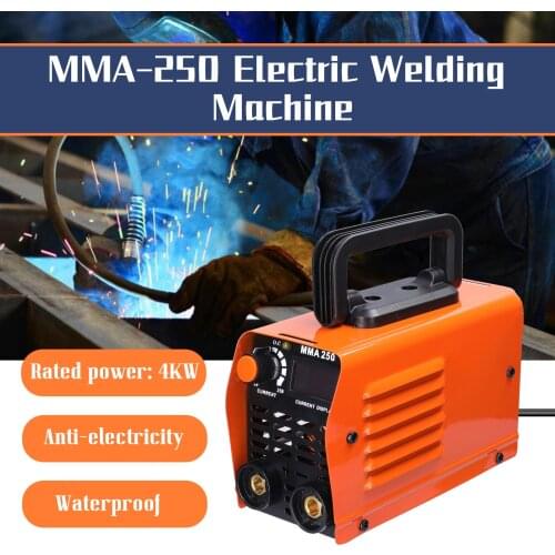 20-250A Current Adjustable Portable Household Mini Electric Welding Machine IGBT Digital Soldering Equipment wit Display ZX7-250