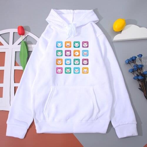 Kumo Desu ga, Nani ka Womens Hoodies Cartoon Funny Anime Spider Hoodie Autumn Fleece Female Pullover Harajuku Street Sweatshirt