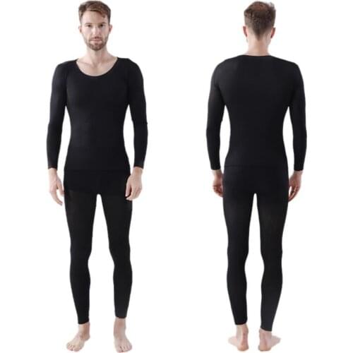 Winter Unisex Thermal Underwear Set Quick Dry Anti-Microbial Thermo Underwear Warm Long Sleeve Clothes Clothing Accessories
