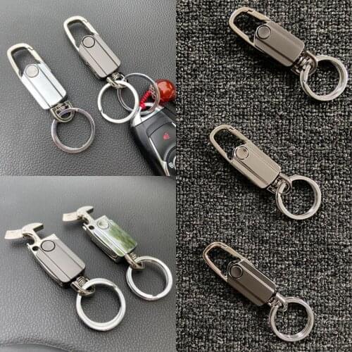 Creative Car Keychain 360 Degree Rotation Keyring Bottle Opener Car Style Car Key Chain Holder Men Birthday Gift Car Accessories