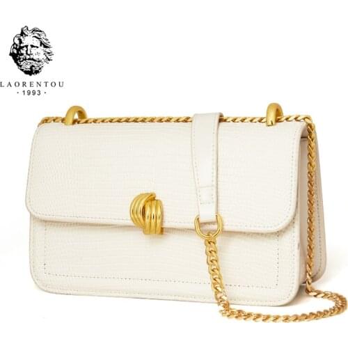 LAORENTOU Women's White Bags
