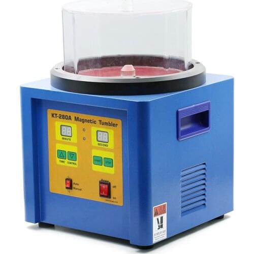 Jewelrys tool supplies wholesale magnetic tumbler polishing machine for jewellery
