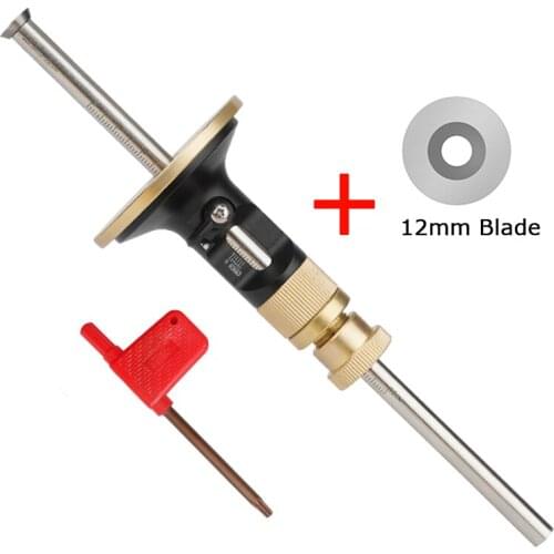 New Precision European Scriber Ruler Marking Gauge Fine-tuning Automatic Alloy Line Scribing Depth measurement Tools