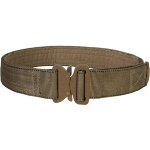 Paintball Airsoft Tactical Belt Cobar 1.75inch inner Hook&Loop Shooter Belts Military Hunting Accessories Black