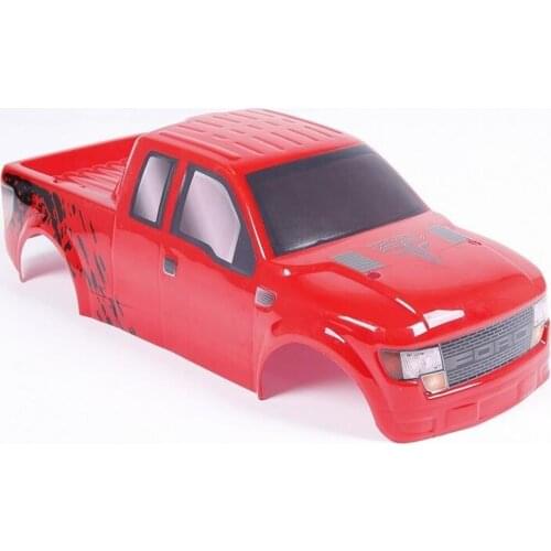 Rc car painted red pc car shell body for 1/8 scale hpi racing savage XL FLUX remote control MONSTER BRUSHLESS TRUCK