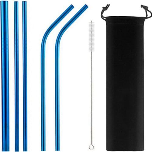 Straw Reusable straws Straws for drinks reusable straw Stainless steel straw 21cm long Gold silver black reusable straws