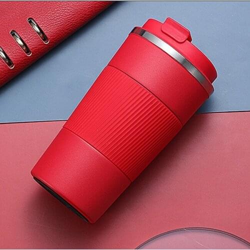 380/510ml Stainless Steel Coffee Thermos Mug Portable Car Vacuum Flasks Travel Mug Insulated Thermal Water Bottle With Lid