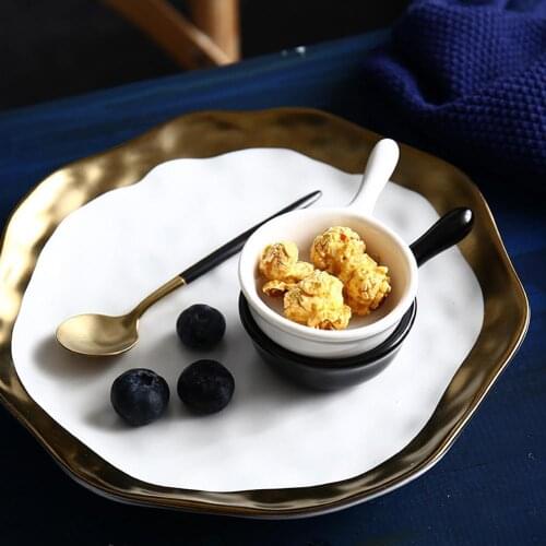 Japanese Ceramic Mini Plates Saucers Seasoning Condiment Flavor Food Soy Sauce Dish for Party Kitchen