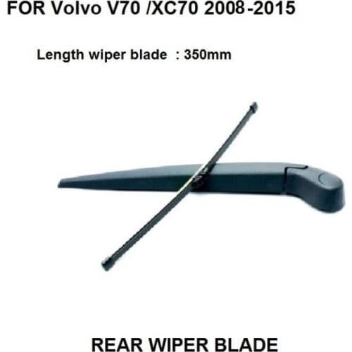 Rear Wiper Arm & Blade For Volvo V70 /XC70 2008 2009 2010 2011 2012 2013 2014 2015 Set New
