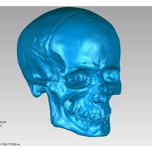 3D model for cnc 3D carved figure sculpture machine in STL file format Skull Head