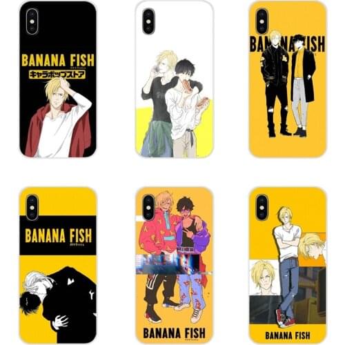Banana Fish anime Accessories Phone Shell Covers For Xiaomi Mi4 Mi5 Mi5S Mi6 Mi A1 A2 A3 5X 6X 8 CC 9 T Lite SE Pro