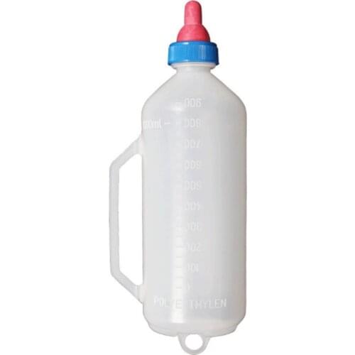 Lamb Milk Feeder Bottle 1.5L Capacity Milk Bottles with Handle Calf Goat Milk Feeder Bottle for Farm Lambs Piglets Dogs