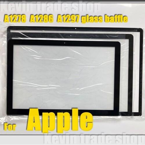 For apple Macbook pro 13" 15" 17" A1278 MC374 700 724 MD313 MD314 MD101 A1286 A1297 front frame glass panel Bezel glass
