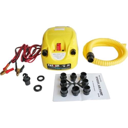 Electrical high pressure DC12V electric air pump inflatable boat dinghy raft sup surf board stand up paddle kayak canoe