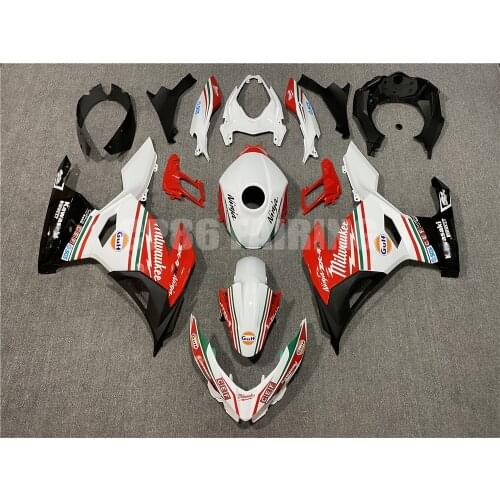 New ABS Motorcycle Whole Fairings Kit Fit For KAWASAKI EX400 NINJA 400 NINJA400 2018 2019 2020 2021 Injection Bodywork Red White