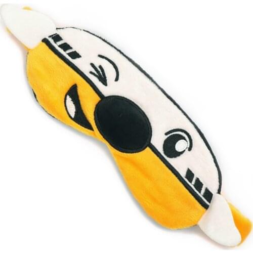 Sleeping Mask Cartoon Plush Cute Animal Eyes Mask Soft Breathable Blindfold Headband Eyepatch Night Mask For Rest