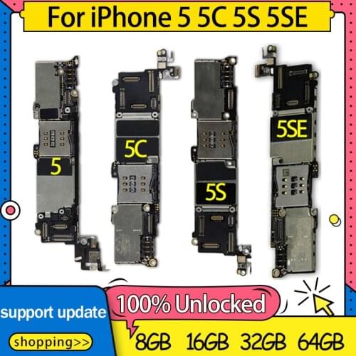 Unlocked For iPhone 5 5C 5S 5SE SE Motherboard,Good Working Disassemble Logic Board For iPhone 5S SE Motherboard With IOS System