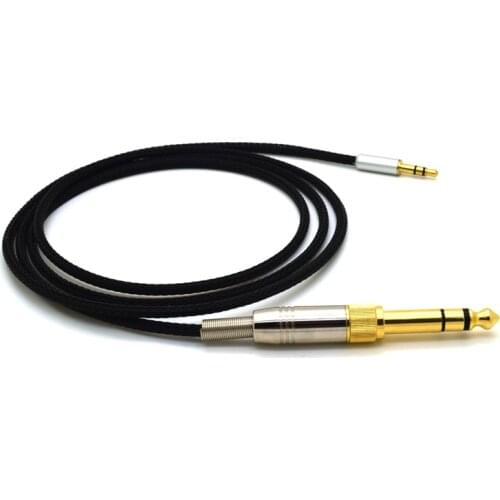 Upgraded Headphone Cable for Bang&Olufsen B&O Beoplay H6 H8 H9 Headphones Headset Replacement Audio Wire 6.35 / 3.5mm to 3.5mm