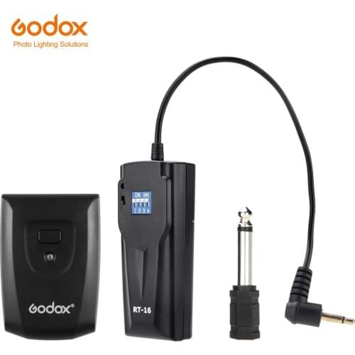 Godox RT-16 Triggert and Receiver 16 Channel Wireless Studio Slave Flash Trigger Receiver set