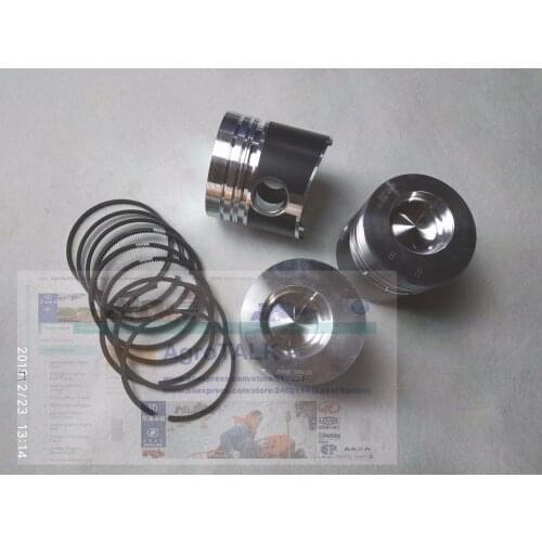 Set of piston with piston rings for Changchai ZN390BT, part number: ZN90QA-05001(A)
