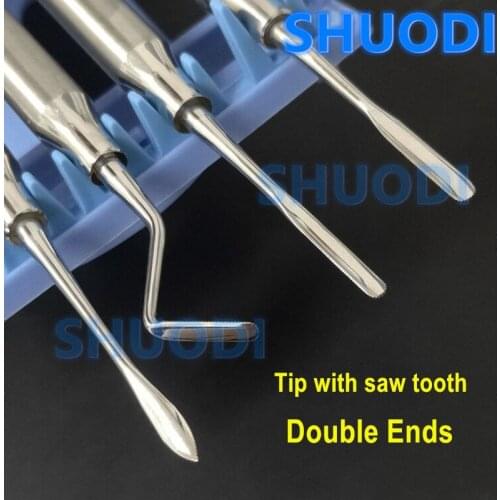 1 piece Dental Periotome set Dental Stripper Perio with Saw Tooth Contouring Placement Periodontal Surgical Implant Tools