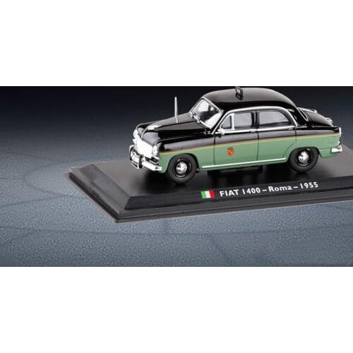 Original exquisite gift box 1:43 FIAT I400 Roma 1955 alloy model,simulation Italian taxi collection and decoration,free shipping