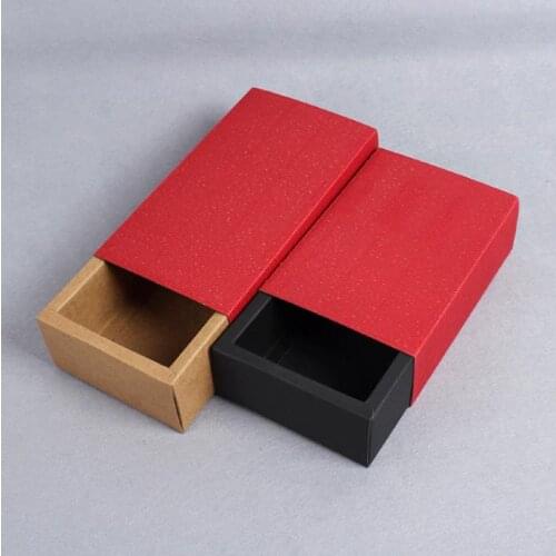 22*11.5*6CM Drawer kraft paper Gift box/Backing Cake box/Western-style food/Biscuit snack mooncake packaging paper box100pcs/lot
