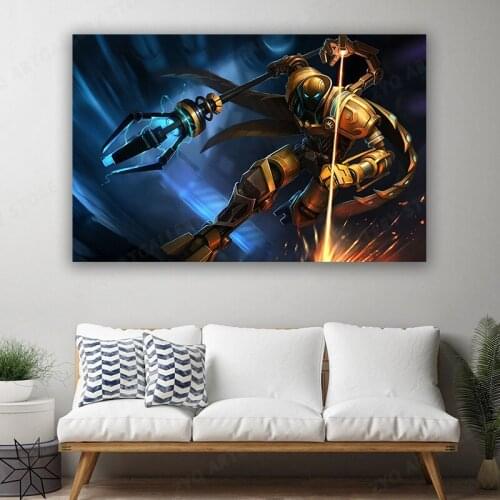 Character Poster Prints League of Legends Wall Decoration,Video Game Print,,Fantasy Art Canvas Painitng