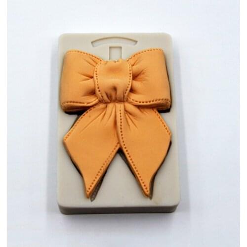 Bow The New Bow Silicone Mold Bow Tie Shape Chocolate Baking Tool Cake Decoration