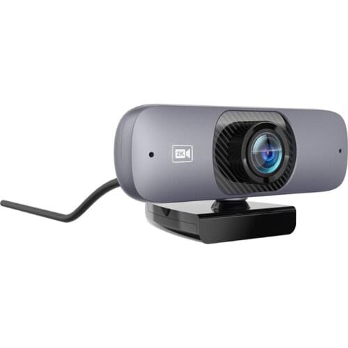 1080P/2K Webcam Auto Focus Free Drive Web Camera with Mic Privacy Cover 2.5m Cable for Computer Laptop Video Record