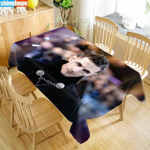 Achille Lauro Table Cloth Oxford Print Waterproof Oilproof Home Rectangular Party Table Cover 100X140cm/140X250cm