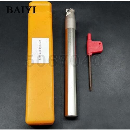 CNC hardened round nose end mill EMR C16-16-150-2T end milling cutter turning tools lathe EMR holder