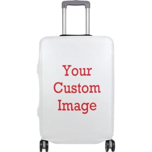 Travel Luggage Protective Cover Suitcase Case Cover Travel Accessories Elastic Luggage Cover Apply to 18-32inch Suitcase Custom