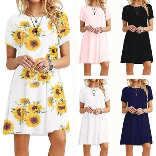 Летние платья с коротким рукавом ZZSYKD China At AliExpress