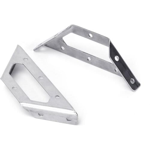 2Pcs/Lot Trapeziform Angle Brackets 5.67"x2.08" Multifunction Corner Brace Bracket Fastener For Furniture Cupboard Storage Box