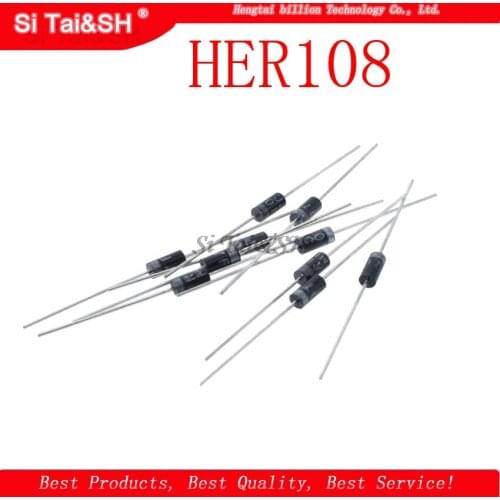 20PCS Rectifier Diode HER108 HER208 HER307 HER308 HER508 SF16 SF56 SF54 FR307 FR607 DO-27