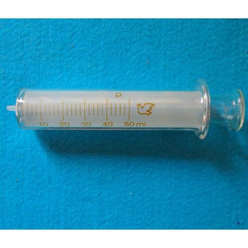 50ml,Glass Syringe,Lab Injector,Use For Laboratory