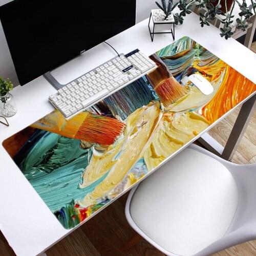 Large Size Abstract Pattern Mouse Pad For Extended Non Slip Mouse Pad Gaming Mouse Pad Office Decoration Home Mouse Pad
