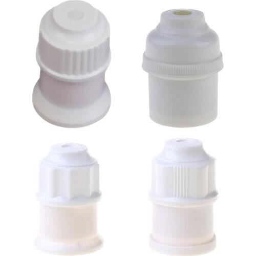 E27 Plastic Hanging Lamp Thread Base Screw Light Bulb Ceramics Socket Holder Flame Retardant Durable Safe Non Electric