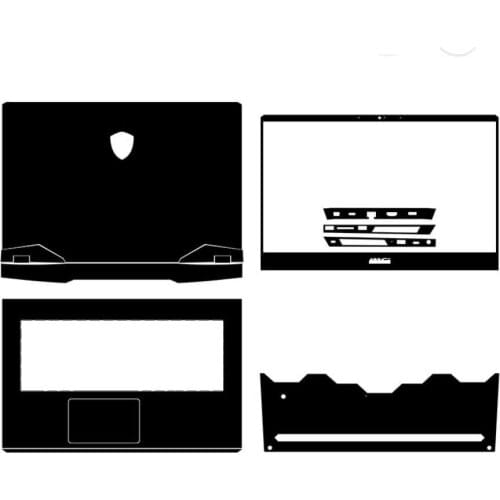 KH Laptop Sticker Skin Decals Cover Protector Guard for MSI GP66 GE66