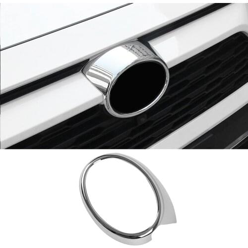 Car Front Grille Logo Decorative Frame Cover For Toyota RAV4 RAV 4 2019 2020 2021 XA50 Car Styling Accessories