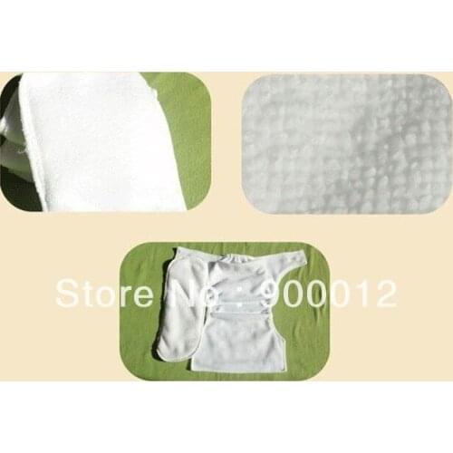 Naughty Baby Microfiber 150pcs 3 Layers Washable 100% microfiber Baby Cloth Diaper Nappies inserts Free Shipping