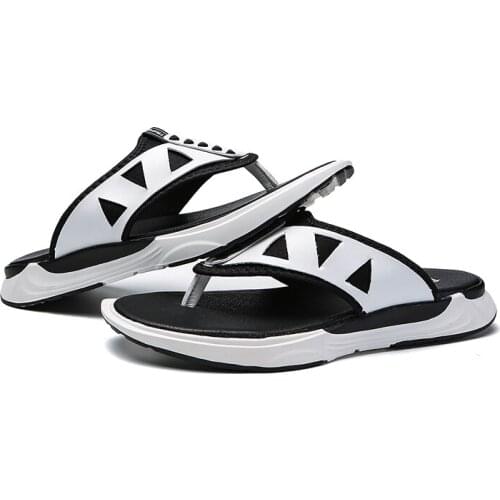 Para sandalen sandali slide rubber man sandalet teenslippers transpirables heren verano soft sandalle cuero shoes uomo erkek de