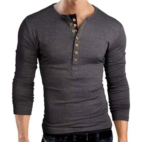PARKLEES Men's Long Sleeve T-Shirts