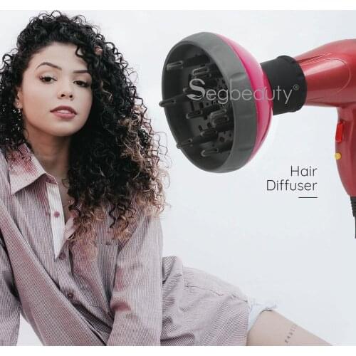 Segbeauty Professional Hair Diffuser for Curly Hair Styling Curl Dryer Gale Wind Mouth Cover Attachment Hair Styling Accessories
