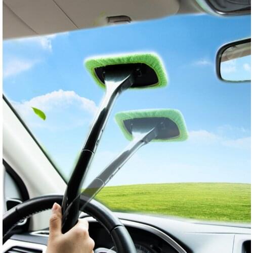 Window Brush Wiper Cleaner Cleaning Brush for Skoda Fabia 2 3 Karoq Kodiaq Octavia 3 Superb 2 3 Combi Yeti Car Accessories