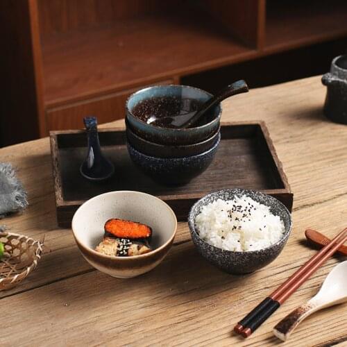 Japanese tableware bowls ceramic tableware bowls commercial bowls soup bowls round bowls household bowls