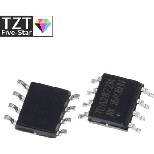 10PCS TDA2822M SOP8 TDA2822 TDA2822D 2822 SOP-8 SOP SMD new and original IC Chipset