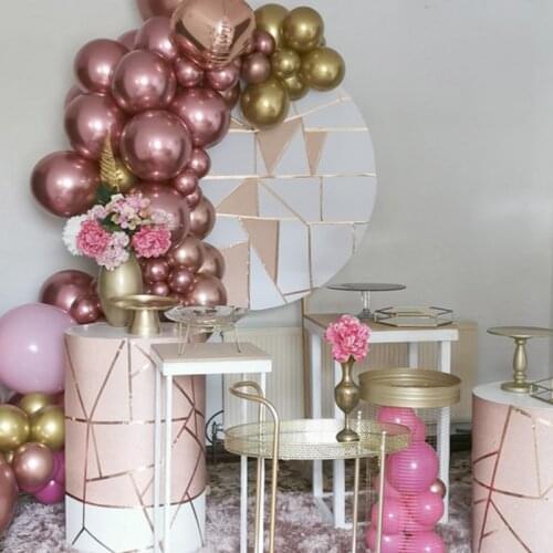 20pcs 5inch Chrome Metallic Balloons for Party Birthday Wedding Baby Shower Decoration Air Globos Gold Silver Round Ballons